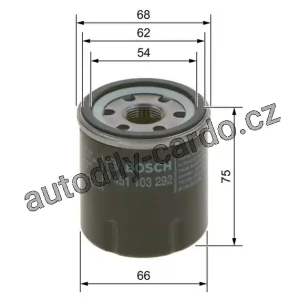 Cenová Bomba Olejový filtr BOSCH (0451103292)