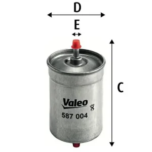 Doprava Zdarma Palivový filtr VALEO 587004