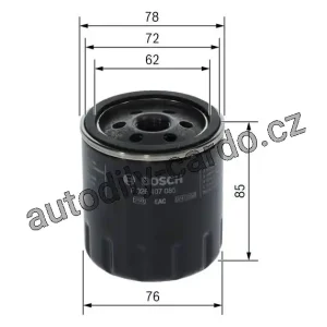 Zlevněný Olejový filtr BOSCH (F026407085)
