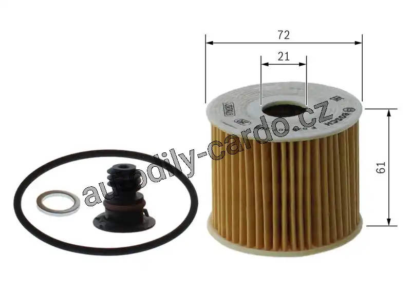 Olejový filtr BOSCH F026407308 Oblíbený