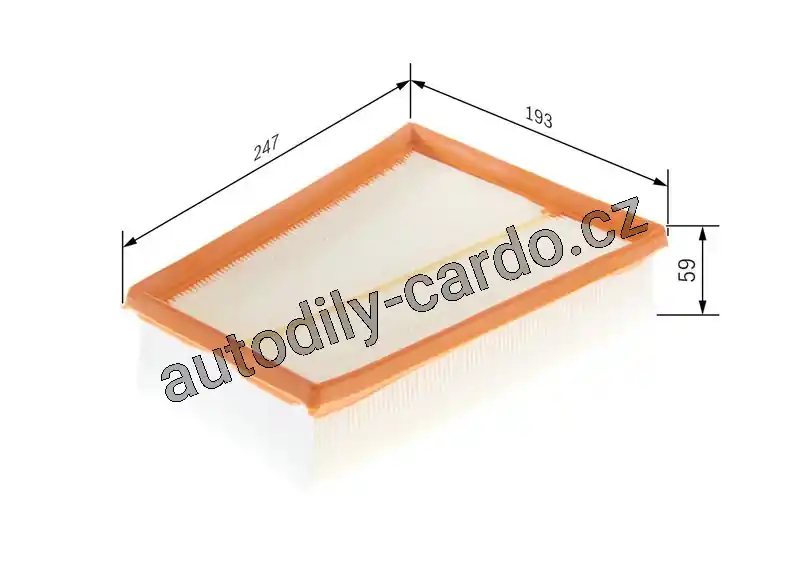Akce Vzduchový filtr BOSCH (BO F026400138)