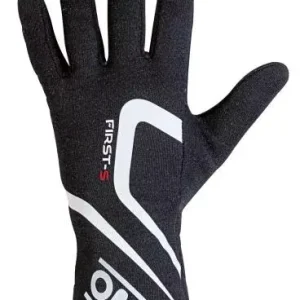Závodní rukavice OMP First-S - černé Must-Have