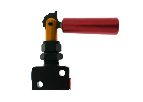 Regulátor brzdné síly (brzdného účinku) TurboWorks V06 M10x1.0 / 1/8"-NPT - pákový Levný