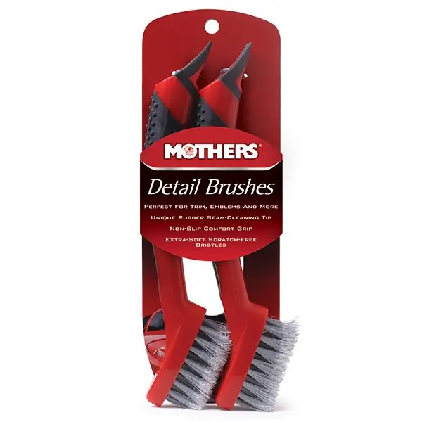 Mothers Detail Brushes - detailingové kartáče pro špičkové detailery a perfekcionisty, 2 ks Sleva