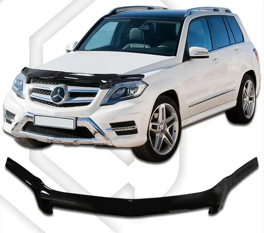 Jen Po Omezenou Doba Plexi lišta přední kapoty MERCEDES GLK 2012-