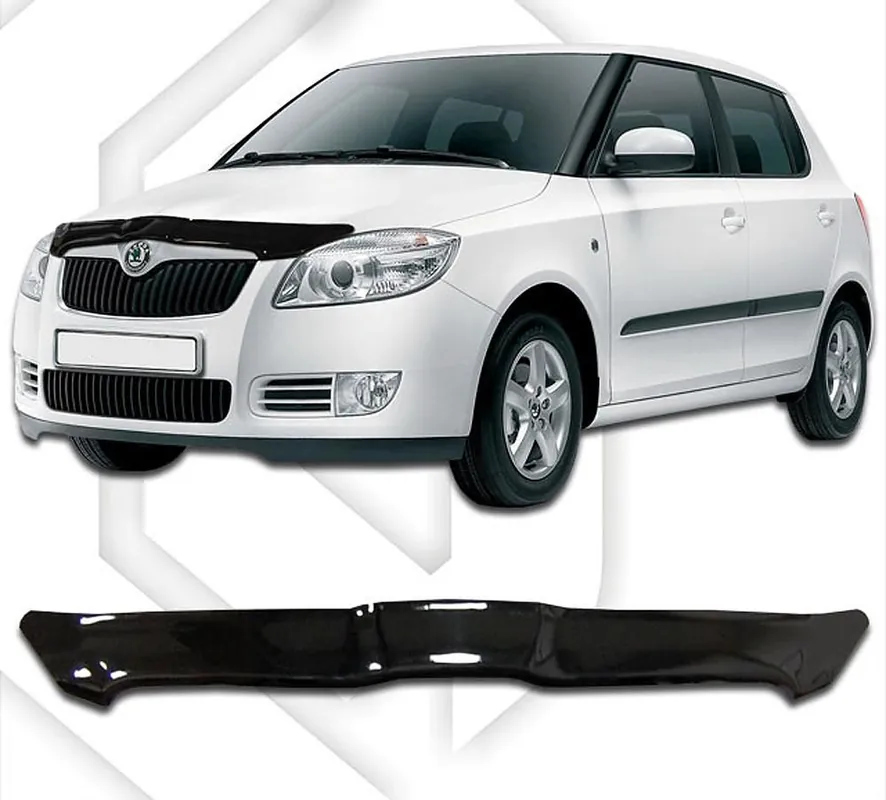 Plexi lišta přední kapoty SKODA Fabia II station wagon 2010–2014 Speciální Cena