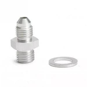 Adaptér přívodní vedení oleje Volvo, Saab TD04H / TD04HL M12x1.5 s restriktorem 1,5mm Výprodej