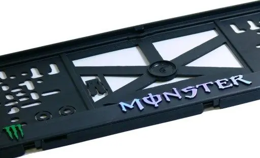 Podložka pod SPZ 3D MONSTER Sezónní Sleva