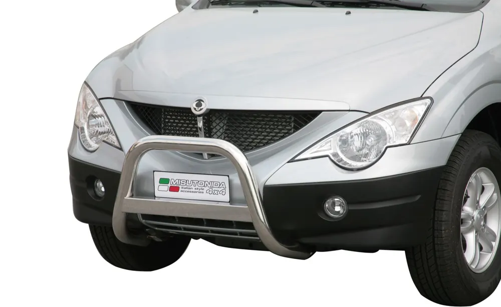 Zlevněný Přední ochranný nerez rám SSANGYONG Actyon Sports 07/12