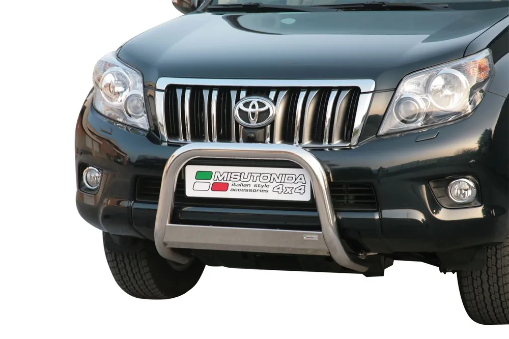 Přední ochranný nerez rám TOYOTA Land Cruiser 150 09- (vhodné s fotoaparátem) Nová Kolekce