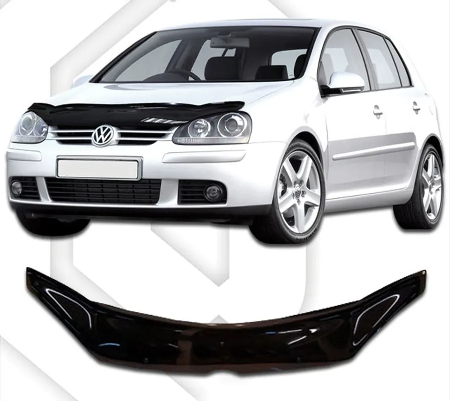 Omezená Nabídka Plexi lišta přední kapoty VOLKSWAGEN Golf V 2003-2008