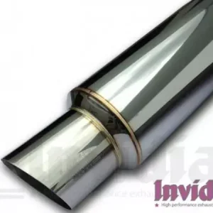 Rychlé Dodání Koncový tlumič výfuku Invidia GT300 - nerez 63,5mm