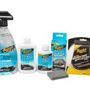 Finální Výprodej Meguiar's Perfect Clarity Glass Care Kit - sada na kompletní péči, leštění a ochranu skleněných povr