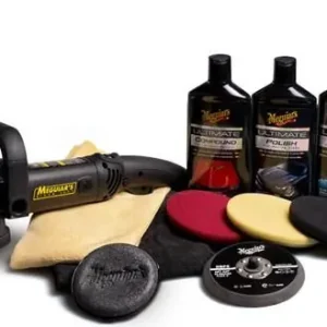 Meguiar's DA Ultimate Kit 5" - kompletní 5palcová sada pro strojní renovaci, leštění a voskování lak Omezená Nabídka