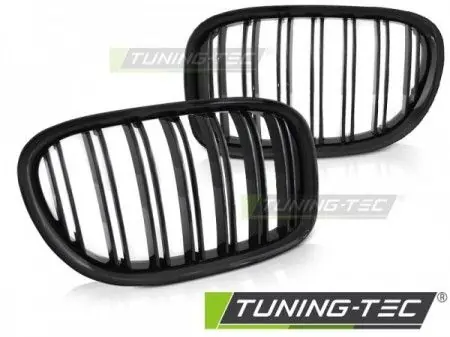 Mřížka lesklá černá Double Bar Bmw F01 09/15 Jen Po Omezenou Doba