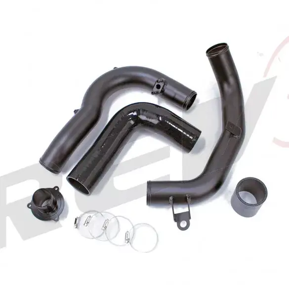 Charge Pipe Kit & Turbo Muffler Delete Rev9 Audi A3 / S3 / TT / Q3 / Seat Leon / Škoda Octavia III 5E / Superb III 3V / VW Arteon / Golf 7 GTi/R / Passat 1.8/2.0TSI EA888 Gen3 MQB (13-) Omezená Nabídka