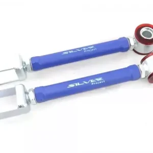 Rear Toe Control Arms Silver Project Nissan 350Z Z33 (03-08) / Infiniti G35 VQ35 (03-07) Víkendová Akce