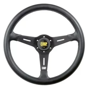 Aktuální Volant OMP Sand 380mm - černý/černý  - PU