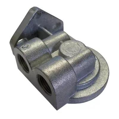 Externí relokační držák olejového filtru Mocal - 2x vývody 1/2"-BSP Pouze Dnes