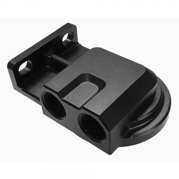 Super Cena Externí relokační držák olejového filtru Mocal - 2x vývody M22 x 1.5