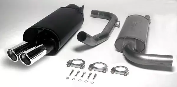 Catback výfuk Simons Volvo S40 / V40 Turbo 2.0T T4 (96-00) - homologace Nová Kolekce