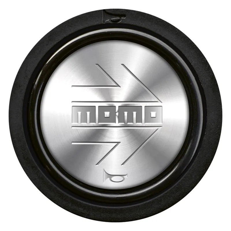 Časově Omezené Tlačítko klaksonu MOMO Horn Button silver