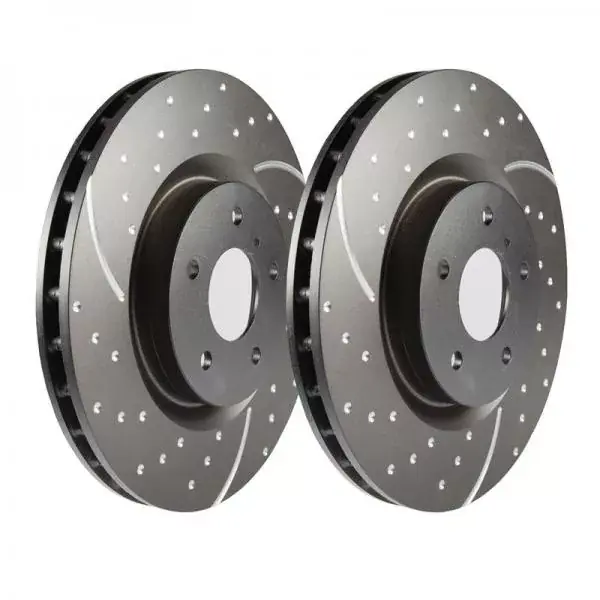 Přední brzdové kotouče EBC GD na Ford Escort Mk5 Cosworth 2.0 Turbo RS 220PS (92-95) Horká Nabídka