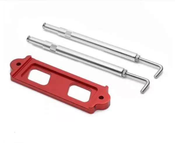 Upevňovací kit na držák baterie Honda Civic / CRX / Integra / S2000 - červený Cenově Výhodný
