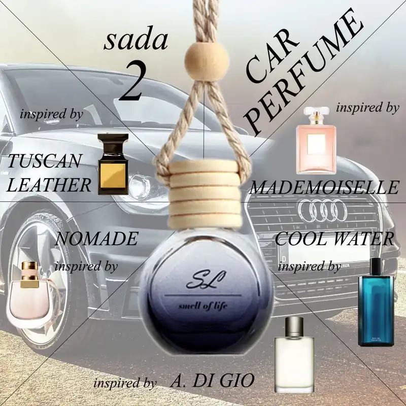ZVÝHODNĚNÁ SADA 2 - auto unisex 5x 10 ml Zlevněný