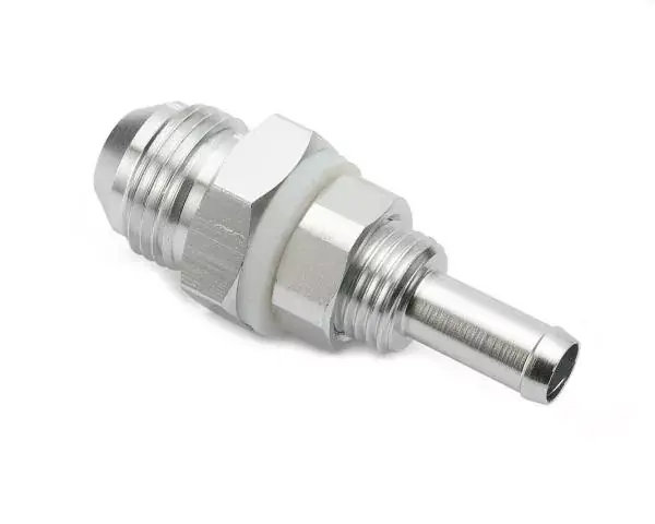 Levný Upínací hlava (bulkhead) D-08 (AN8) 3/4"x16-UNF na hadici 10mm